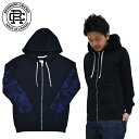 yN[|zzz REIGNING CHAMP CjO`v CAMO PRINT FULL-ZIP HOODIE Wbvp[J[ t[fB[ BLACK y݌Ɉ|z