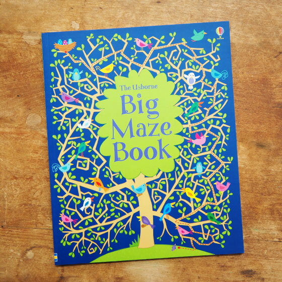 楽天slowworks迷路遊び 迷路ゲーム 絵本 めいろのえほん イギリス Usborne出版 Big Maze Book