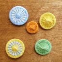 チャルカ チェコの糸ボタン おすすめセット 【ボタン かわいい おしゃれ セット 手芸 パーツ 入園 入学 女の子】【メール便対象品】