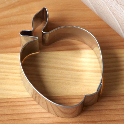 ドイツ Stadter スタッダー クッキー型 りんご L 【メール便対象品】