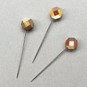 Cohana コハナ 日本製 寄木細工のお花の待針 【待ち針 マチ針 手芸 裁縫 道具 ハンドメイド 工芸品 ソーイング】 【メール便対象品】