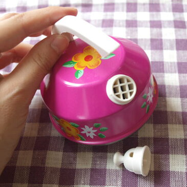 ままごと 鍋 調理器具 セット おもちゃ キッチン SchopperKG社 おままごと なべセット ピンク花柄 L