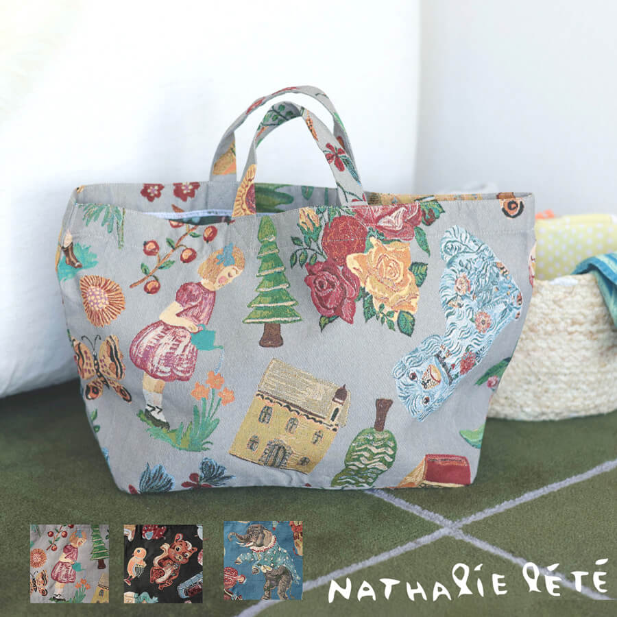 【楽天スーパーSALE10％OFF】 ナタリーレテ トートバッグ バッグ エコバッグ かわいい レディース 大容..
