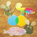 レオレオニ ダイカット ポストカード 5枚入 セット 【絵はがき 絵葉書 絵本 フレデリック スイミー あおくんときいろちゃん コーネリアス】 【メール便対象品...