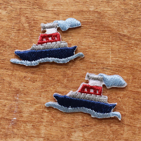 ワッペン アイロン アップリケ 女の子 男の子 入園 入学 子供 かわいい 手芸 ハンドメイド Totalitat ..