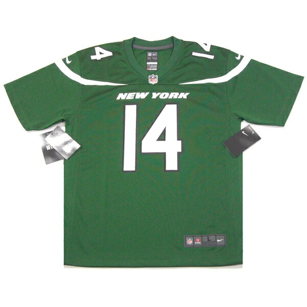 NIKE【BOYSサイズ★背番号14★DARNOLD】NFL NEW YORK JETS レプリカ ユニホーム【グリーン/ホワイト】新品 ナイキ ボーイズ メンズ レディース 男女兼用 ニューヨークジェッツ アメリカンフットボール Reebok Mitchell&Ness ヒップホップ ダンス HIP HOP【NEW YORK買い付け】