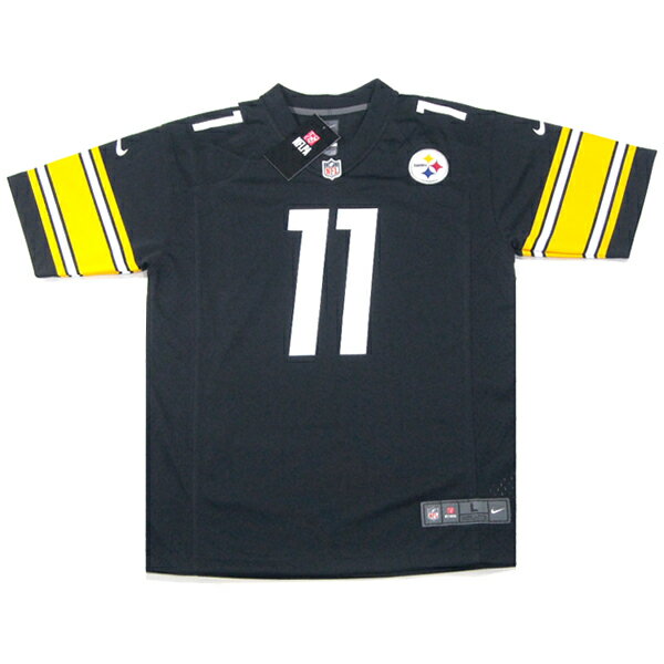 NIKE【BOYSサイズ★背番号11★CLAYPOOL】NFL Pittsburgh Steelers レプリカ ユニホーム【ブラック 黒】新品 ナイキ ボ…