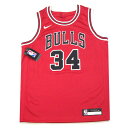 NIKE【BOYSサイズ★背番号34★CARTER JR.】NBA CHICAGO BULLS レプリカ ユニホーム【レッド/ブラック/ホワイト】新品 ナイキ ボーイズ メンズ レディース ユース 男女兼用 シカゴブルズ バスケットボール Mitchell&Ness ヒップホップ ダンス HIP HOP【NEW YORK買い付け】