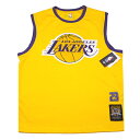 UNK【公式ライセンス★背番号23★JAMES】NBA LOS ANGELES LAKERS ゲームジャージ【イエロー/パープル】新品 メンズ ユニホーム ロサンゼルスレイカーズ バスケットボール PRO STANDARD プロスタンダード NIKE ナイキ Mitchell&Ness ヒップホップ HIP HOP【NEW YORK買い付け】