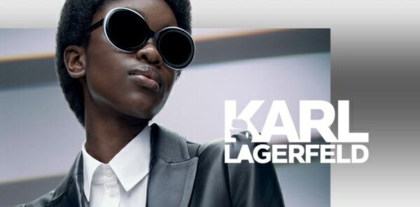 KARL LAGERFELD【海外限定★同色の異素材切替*ジャカードのブランドロゴ】半袖 ポロ...