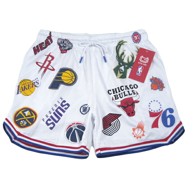 バスケットボールキャラクター刺繍ショートパンツ 楽天市場】NBA(ハーフパンツ・ショートパンツ|メンズウェア