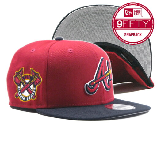 NEW ERA【旧ロゴ★9FIFTY★インディアン伝統の真っ赤な斧のサイドパッチ】MLB Atlanta Braves ベースボールキャップ【レッド/ネイビー】新品 ニューエラ キャップ メンズ レディース 男女兼用 アトランタブレーブス サウス ヒップホップ ダンス HIP HOP【NEW YORK買い付け】 NEW ERA【旧ロゴ★9FIFTY★インディアン伝統の真っ赤な斧のサイドパッチ】MLB Atlanta Braves ベースボールキャップ【レッド/ネイビー】新品 ニューエラ キャップ メンズ レディース 男女兼用 アトランタブレーブス サウス ヒップホップ ダンス HIP HOP【NEW YORK買い付け】