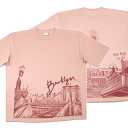 Slyder ORIGINAL【5.6oz★20周年記念モデル★両面プリント】Still diggin 039 NYC 半袖 Tシャツ【スモークピンク】新品 スライダー オリジナル メンズ Brooklyn Bridge 自由の女神 Apollo Theater ハーレム Yankee Stadium ヤンキース MLB ヒップホップ ダンス HIP HOP