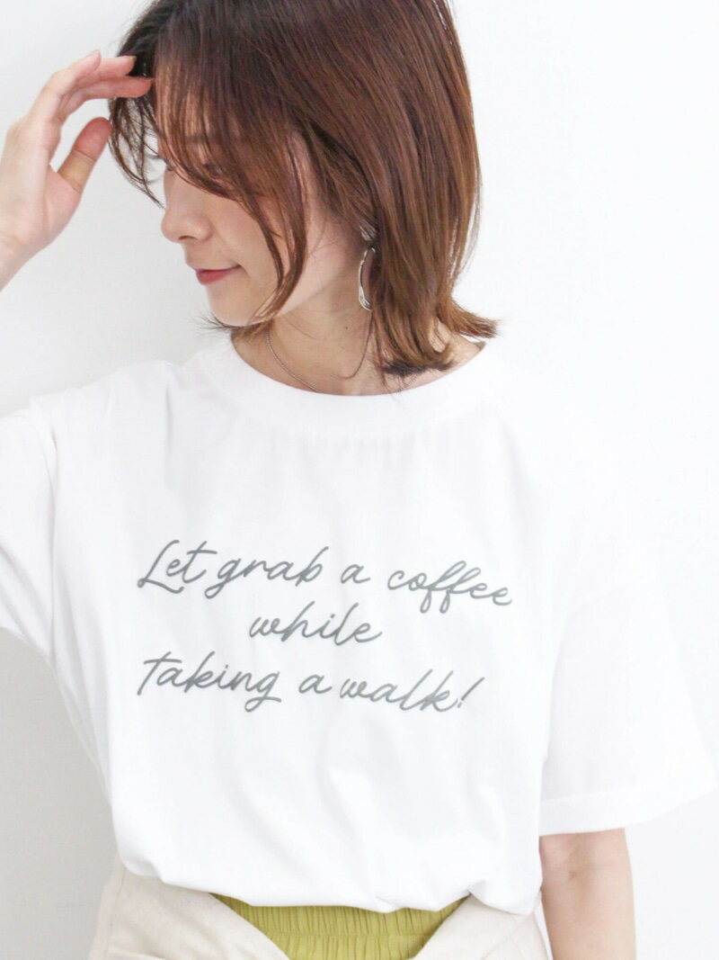 【SALE／50%OFF】発泡プリントTシャツ Samansa Mos2 blue サマンサモスモス トップス カットソー・Tシャツ ホワイト ブラウン ベージュ【RBA_E】[Rakuten Fashion]のサムネイル