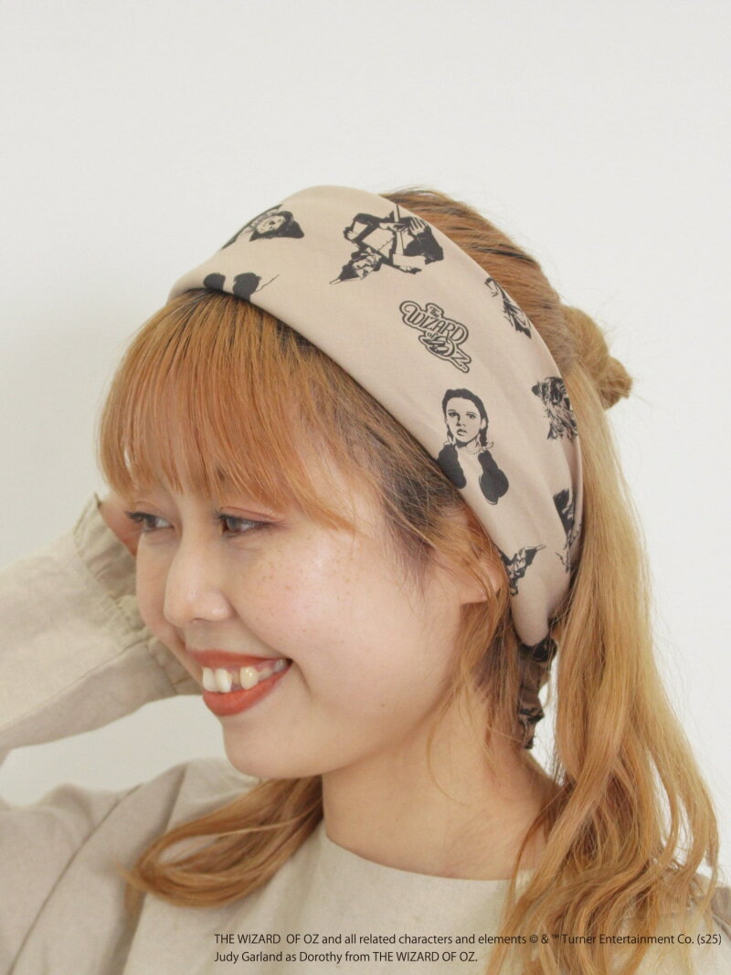 【SALE／50%OFF】【オズの魔法使】総柄スカーフ Samansa Mos2 サマンサモスモス ファッション雑貨 マフラー・ストール・ネックウォーマー ブルー ブラウン【RBA_E】[Rakuten Fashion]