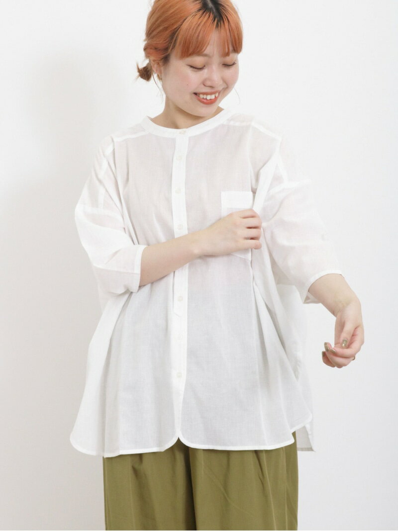 【SALE／50%OFF】リネン混柄アソートゆるシャツ Samansa Mos2 サマンサモスモス トップス シャツ・ブラウス ホワイト ネイビー ブルー ブラック【RBA_E】[Rakuten Fashion]のサムネイル