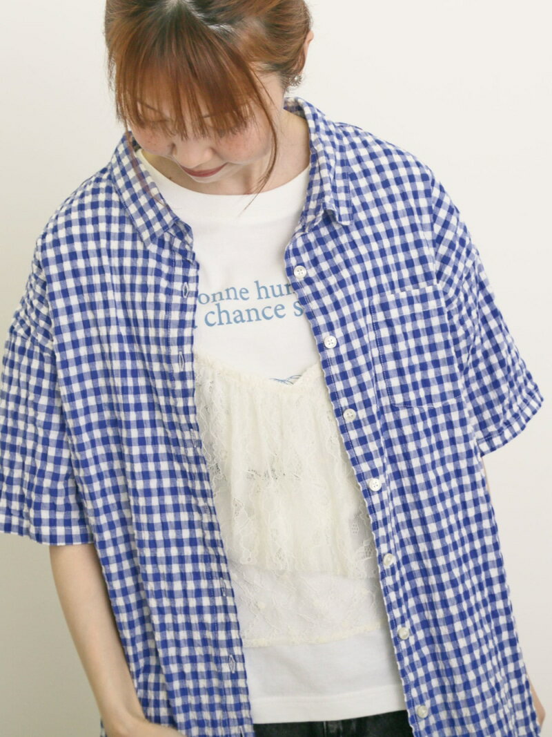 rosymonster ロージーモンスター ギンガムチェックブラウス