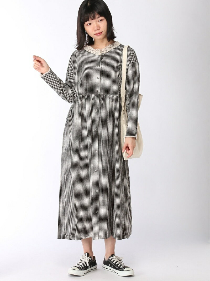 楽天市場 Rakuten Fashion 前後2way衿レースワンピース Samansa Mos2 サマンサモスモス ワンピース 長袖ワンピース グレー ブラック ブラウン ベージュ 送料無料 Sm２ サマンサモスモス