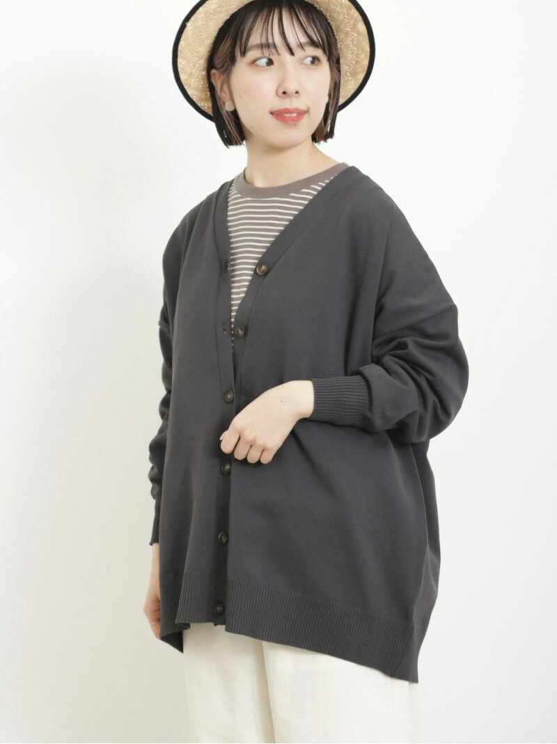 サマンサモスモス 服 レディース 【SALE／53%OFF】【マシンウォッシャブル】スポンディッシュVネックカーディガン Samansa Mos2 サマンサモスモス トップス カーディガン グレー ホワイト イエロー【RBA_E】[Rakuten Fashion]