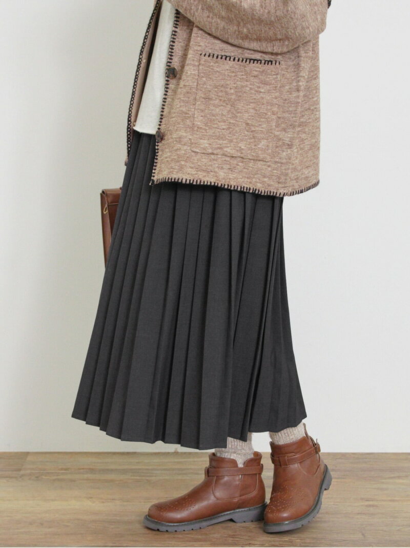 【SALE／37%OFF】【帯電防止】TR無地プリーツスカート Samansa Mos2 サマンサモスモス スカート その他のスカート グレー グリーン ベージュ【RBA_E】【送料無料】[Rakuten Fashion]のサムネイル