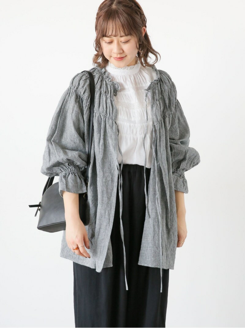 【SALE／34%OFF】【Water less Linen】前後2WAYギャザーチュニック Samansa Mos2 サマンサモスモス ワンピース・ドレス チュニック ブラック ホワイト イエロー パープル【RBA_E】【送料無料】[Rakuten Fashion]のサムネイル