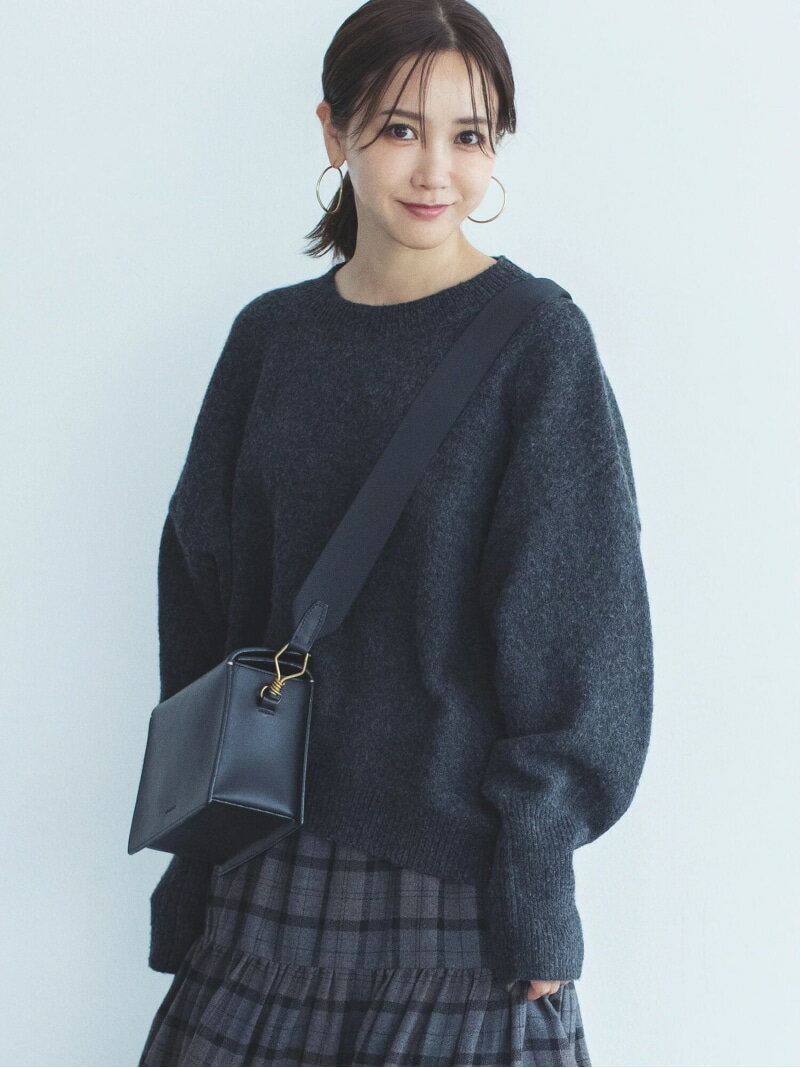 【Rina*blue】ニットプルオーバー Samansa Mos2 blue サマンサモスモス トップス ニット グレー ホワイト ブルー ブラウン【送料無料】[Rakuten Fashion]のサムネイル