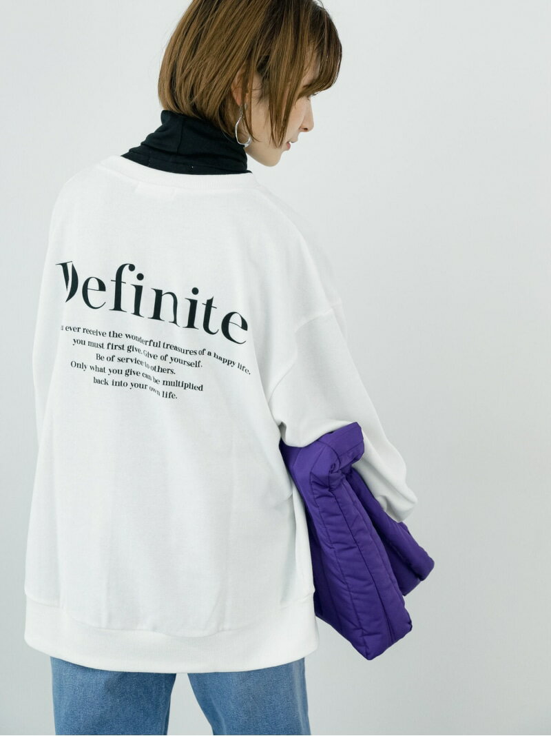 【SALE／50%OFF】プリント裏毛プルオーバー Samansa Mos2 blue サマンサモスモス トップス カットソー・Tシャツ ホワイト グリーン ブルー ベージュ グレー【RBA_E】[Rakuten Fashion]のサムネイル