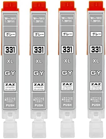 Other - BCI-331XLGY 4本セット 互換インク 大容量XLタイプ グレー×4 (BCI-331XL+330XL/6MPのグレー4本） ICチップ付き 残量表示可能 ink-816-2set