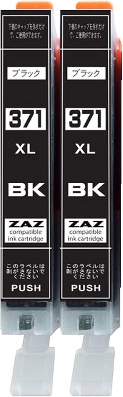 BCI-371XL BK ߴ ֥å2ܥå 2ĥå б PIXUS MG7730 MG7730F MG6930 MG5730 TS5030 TS6030 TS8030 TS9030 ZAZ BCI-371BK BCI-371XLBK  ICåդ ɽǽ 2ĥå 2ܥå