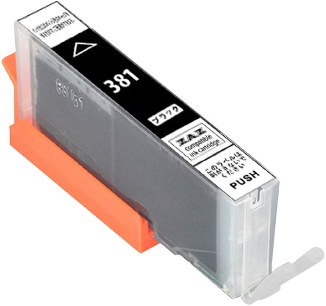 BCI-381XLBK �ߴ����� �֥�å� ñ�� 1����� �������� PIXUS TS8230 TS8130 TS6230 TS6130 TR9530 TR8530 TR7530 TR703 IC���å��դ� ����ɽ����ǽ ZAZ ���Τ� ������ �Х���� 1����� 1�Ĥ��� 1�ܤ��� 1�ܤΤ�