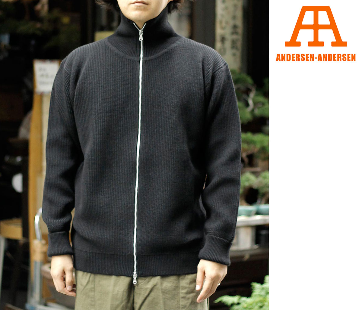 ANDERSEN-ANDERSEN ポロシャツ ネイビーLサイズ ANDERSEN-ANDERSEN ポロシャツ ネイビーLサイズ - メルカリ