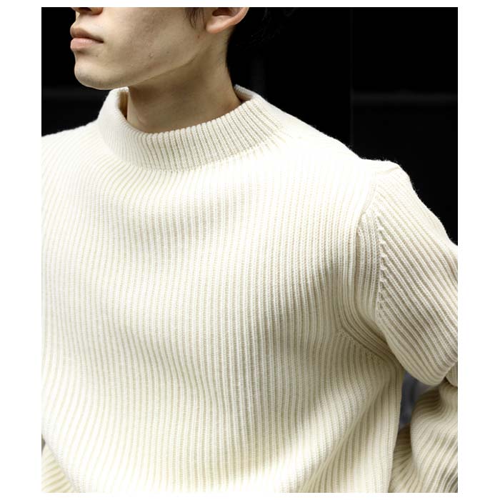 アンデルセンアンデルセン ANDERSEN-ANDERSEN ニット クルーネック セーター 5GG THE NAVY CREW NECK メンズ レディース ...