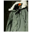 セール 50 OFF 米軍 実物 N-3B フライトジャケット ユーズド US ARMY FLIGHT JACKET EXTREME COLD WEATHER PARKA (N-3B-FLIGHT-JACKET)