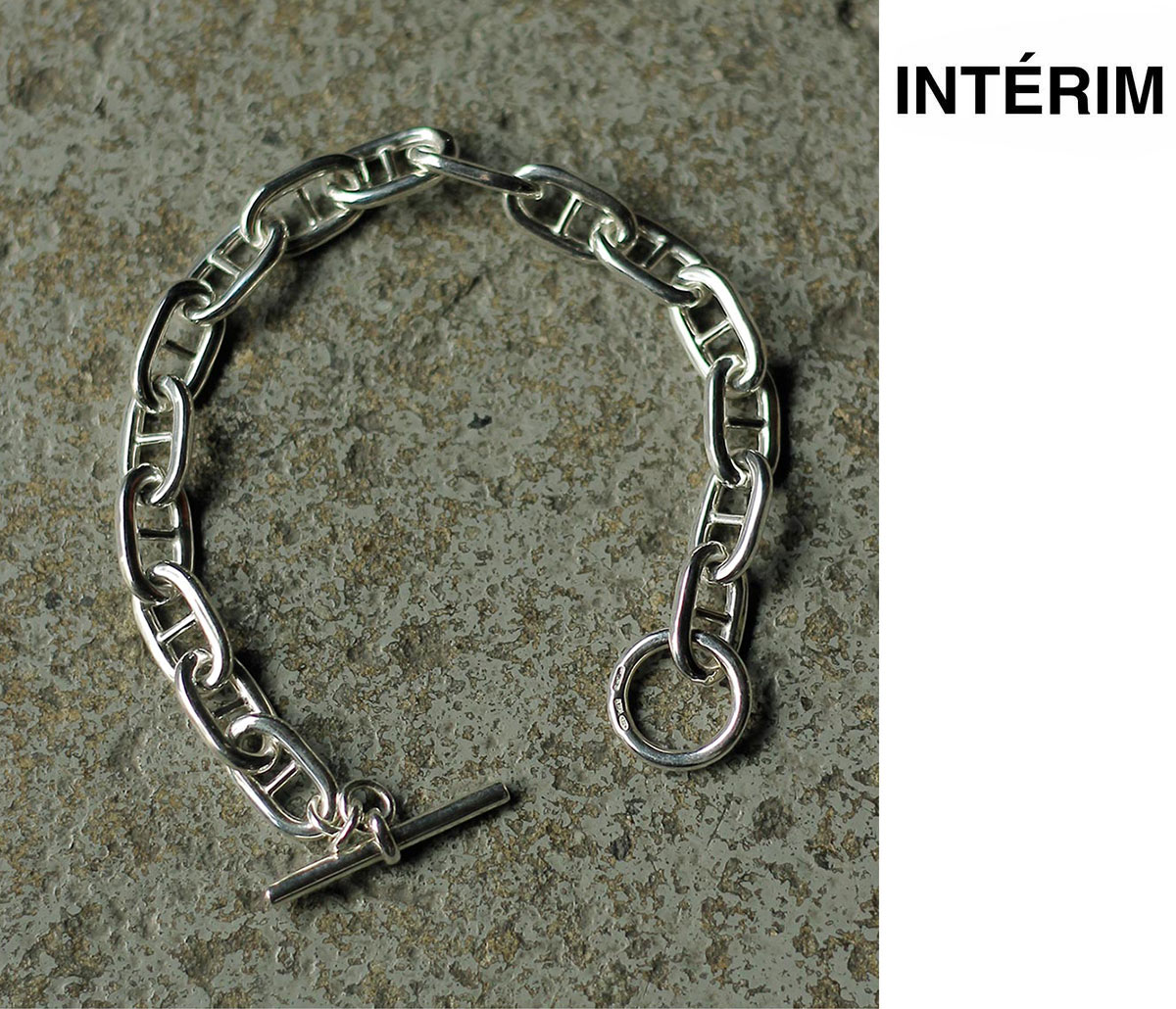 Rakuten - インテリム INTERIM アンカー チェーン Tバー ブレスレット イタリアン シルバー925 グランド ANCHOR CHAIN T-BAR BRACELET ITALIAN SILVER 925 GRAND (IT000352)