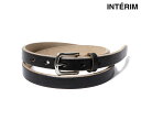 インテリム INTERIM 20mm オークバークレザー ベルト 20mm OAK BARK LEATHER BELT (IT24S353)