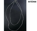 インテリム INTERIM タスコシルバー スクエア チェーン ペア ネックレス TAXCO SILVER SQUARE CHAIN PAIR NECKLACE...