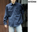 Ce INTERIM ~^[ E[ T[W CPO Vc MILITARY WOOL SERGE CPO SHIRTS (IT23A079)