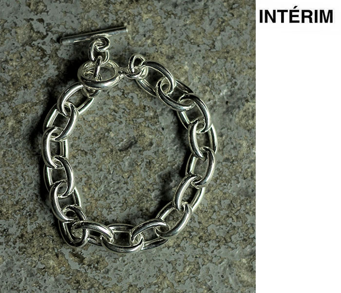 Taxco Mexico 925 Twist Circle Link Toggle Bracelet ｜ タスコ