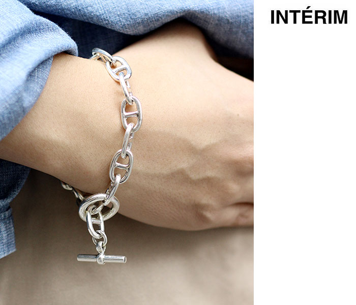 インテリム INTERIM タスコシルバー アンカー ブレスレット TAXCO SILVER ANCHOR BRACELET (IT24S439)