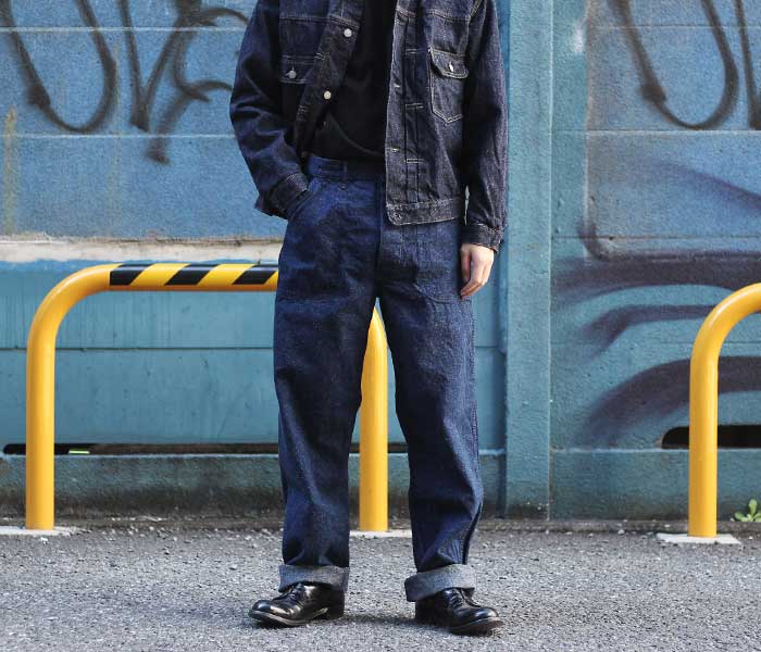 orSlow オアスロウ U.S.NAVY デニム ユーティリティパンツ 01-5130 US NAVY DENIM UTILITY PANTS (01-5130-81)