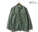 orSlow オアスロウ ユーティリティシャツ アーミー ミリタリージャケット 03-8045 US ARMY SHIRT UNISEX (03-8045-16)