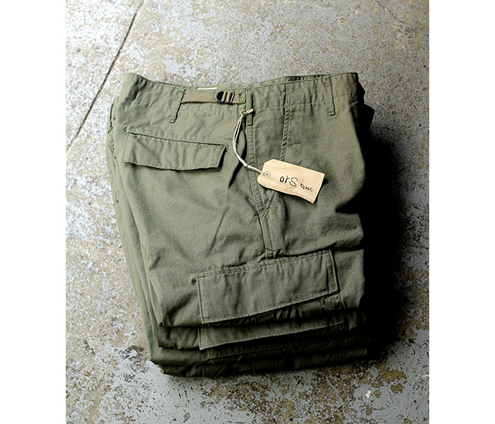 orSlow オアスロウ 6ポケカーゴパンツ スリムフィット リップストップ SLIM FIT 6 POCKET CARGO PANTS (01-5260RIP-76)