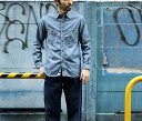 orSlow IAXE Vu[ [NVc 01-8070 CHAMBRAY WORK SHIRT (01-8070-84)