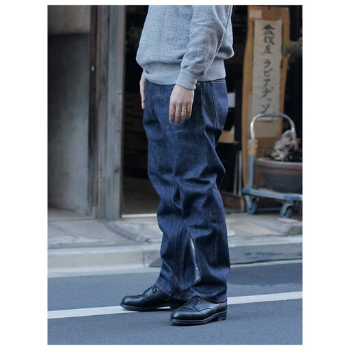 SCYE サイ ペグトップ デニム Selvedge Denim Peg Top Jeans (PEGTOP-NW)