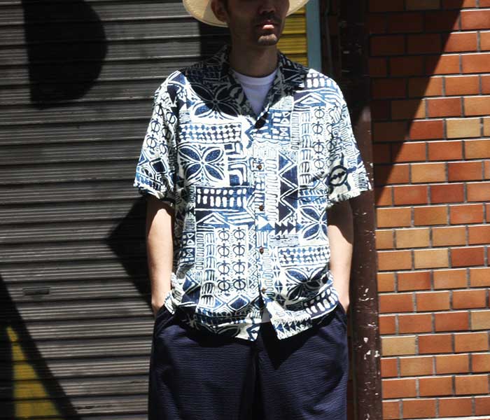 トゥーパームス TWO PALMS アロハシャツ レーヨン ハワイアンシャツ RAYON ALOHA SHIRTS MADE IN USA (TWOPALMS-TURTLE)