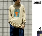 テイスティア TASTIER モディリアーニ ロンT 長袖 Tシャツ プリントT La Tete Rouge 1915 Amedeo Modigliani (TSTR-LA-TETE-ROUGE-LS)