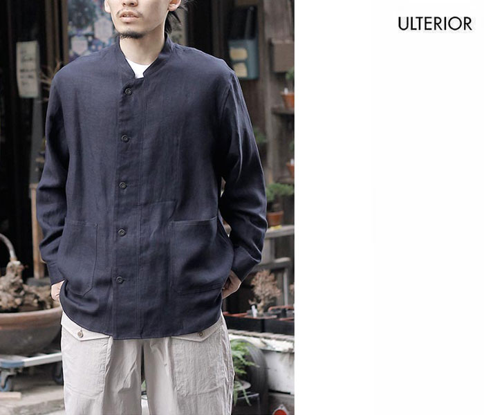 ƥꥢ ULTERIOR ͥ 졼 ĥ  㥱å L/R TWILL WORK SH-JKT (ULSH44-HA163-A)