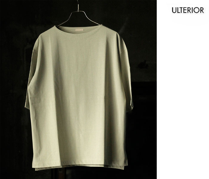 アルテリア ULTERIOR ツイステッド 天竺 バスク Tシャツ TWISTED TENJIKU BASQUE TEE (ULCS73-HA167)