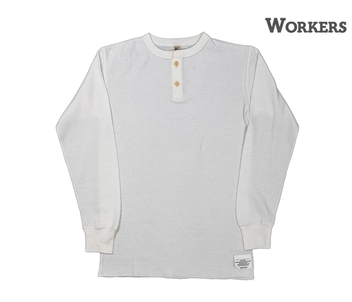 Rakuten - 予約商品(お届け予定 8月頃以降) ワーカーズ WORKERS サーマル ヘンリーネック Thermal HENLEY Neck (2608-TML-HN)