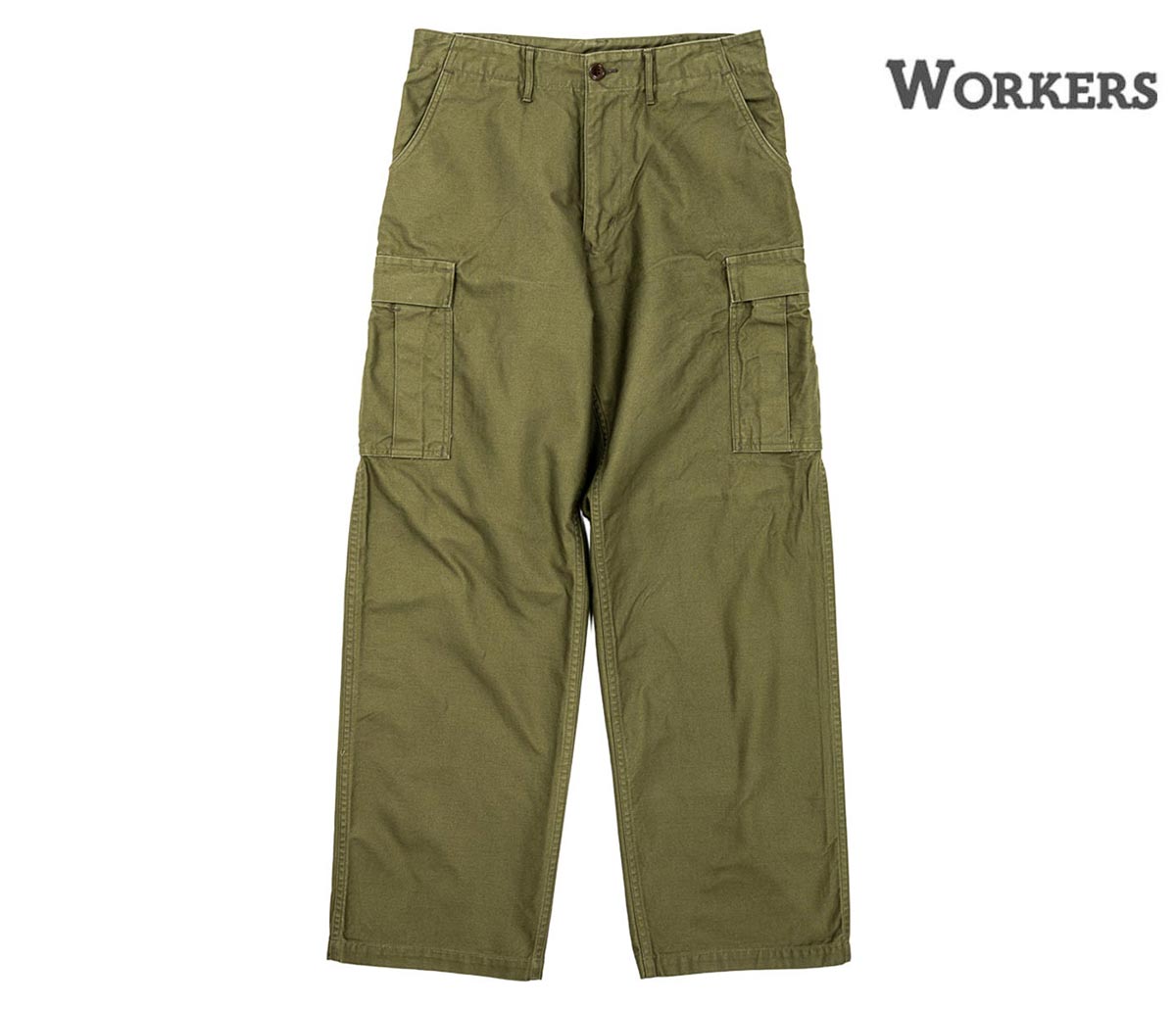 Rakuten - 予約商品(お届け予定 8月頃以降) ワーカーズ WORKERS M-65 トラウザー モディファイドM-65 Trousers Mod (2608-M65TRO-MD)